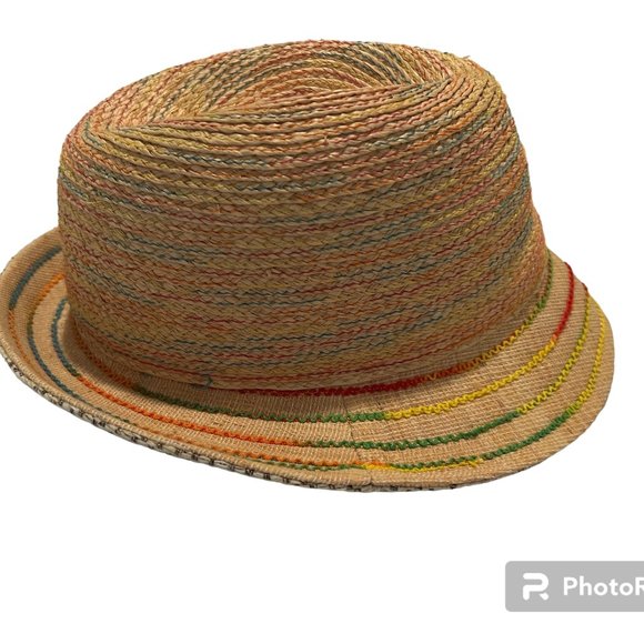 Flora-bella multicolor raffia hat - Picture 2 of 4